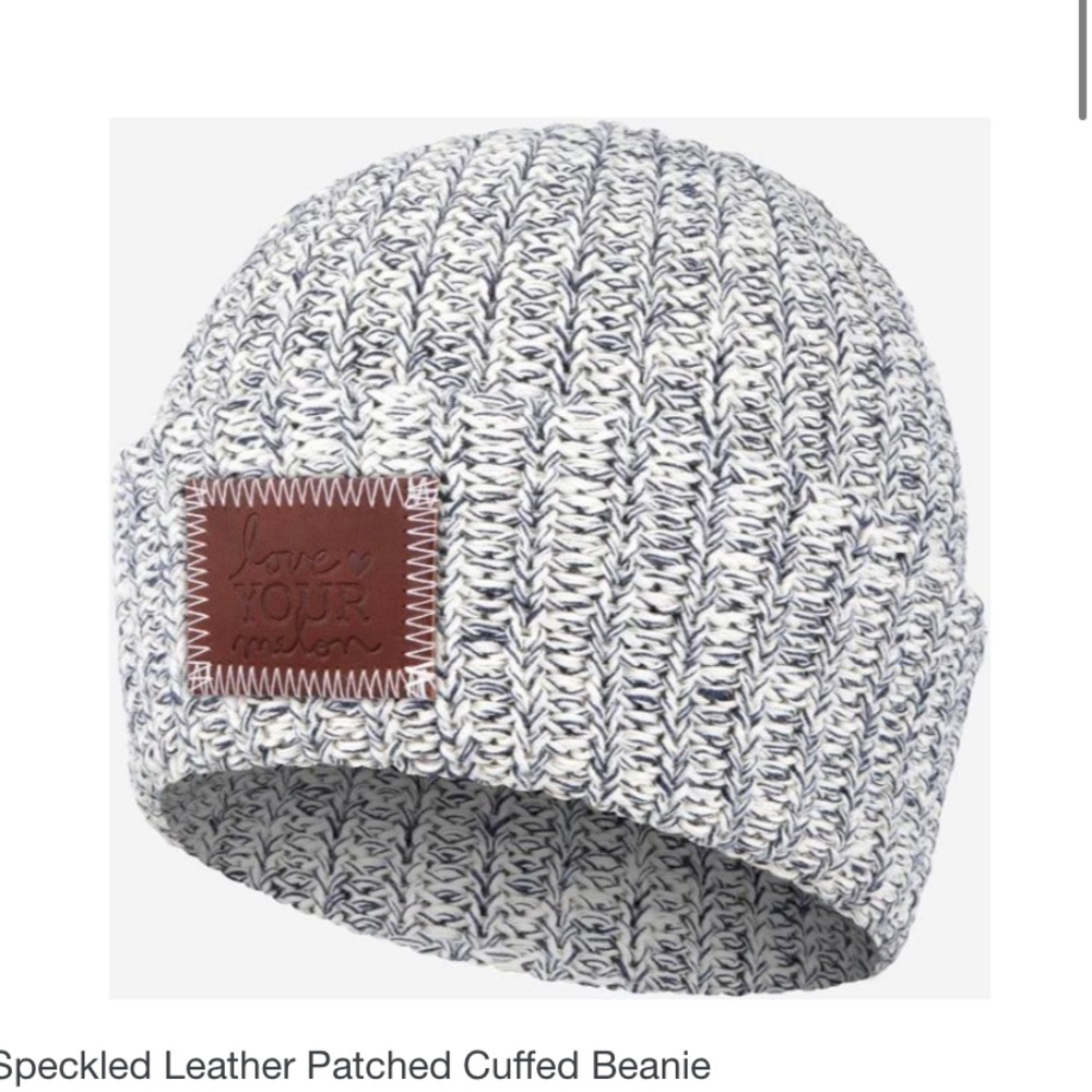 Love Your Melon speckled cuffed beanie